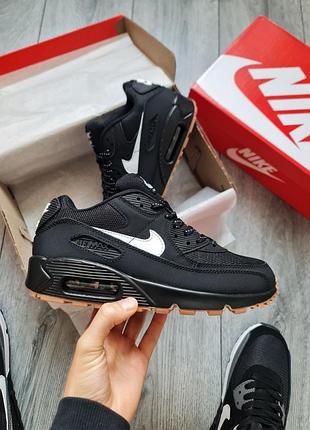 Чоловічі кросівки nike air max 90 black/white