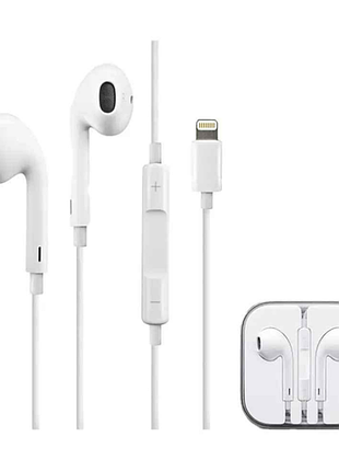Навушники провідні lightning для iphone