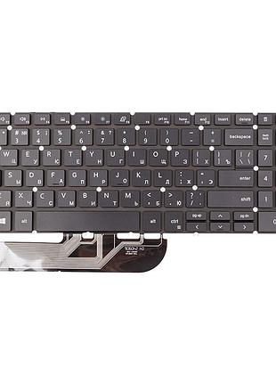 Клавіатура для ноутбука dell inspiron 5584, 5590, чорна, підсвічування