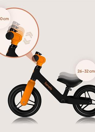 Беговел lionelo toni black orange 3