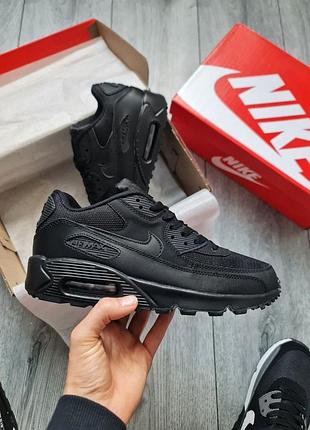 Чоловічі кросівки nike air max 90 total black