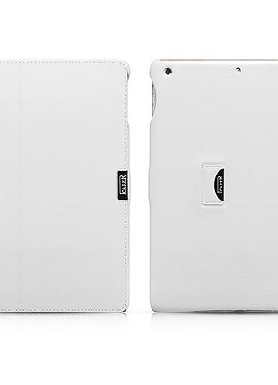 Чохол icarer для ipad air/2017/2018 microfiber white (rid503w)