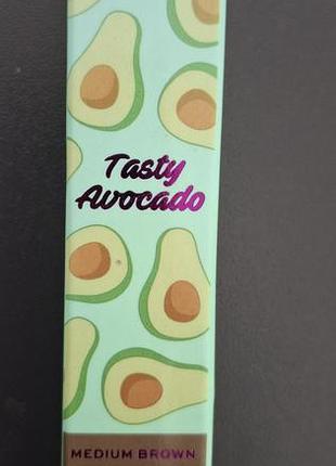 Коричневий гель для брів medium brown tasty avocado
