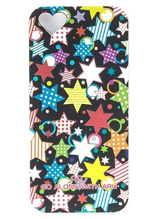 Чехол aru для iphone 5/5s/5se pop stars black