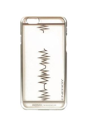 Чехол remax для iphone 6/6s heartbeat silver