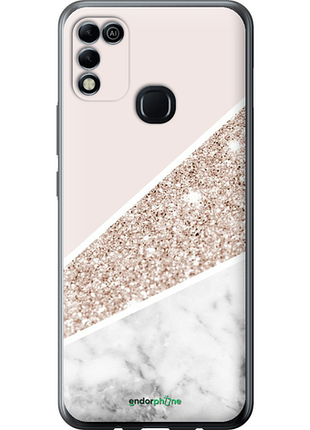 Чохол на infinix hot 11 play пастельний мармур "4342u-2756-8094"