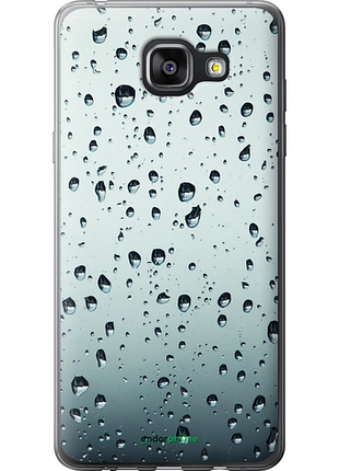 Чехол на samsung galaxy a5 (2016) a510f стекло в каплях "848u-158-8094"