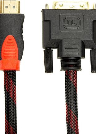 Відео кабель powerplant hdmi - dvi, 1.5м
