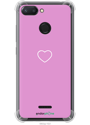 Чохол на xiaomi redmi 6 серце 2 "4863sp-1521-8094"