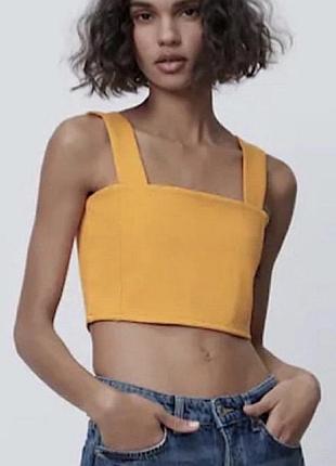 Стильний трендовий топ zara, m