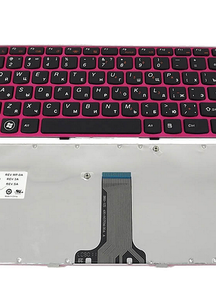 Клавиатура для ноутбука lenovo z370, z470, g470ah, g470gh ориг