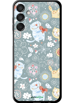 Чехол на samsung galaxy m15 котята v3 "1223b-3684-8094"
