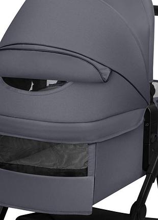 Универсальная коляска 2 в 1 lionelo amber plus grey graphite 3