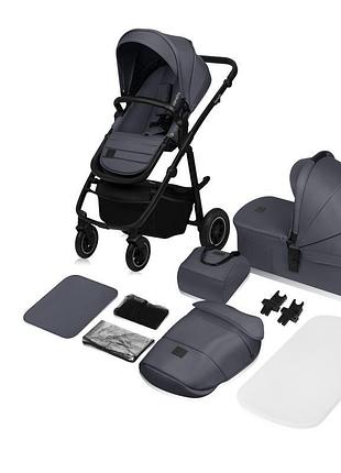 Универсальная коляска 2 в 1 lionelo amber plus grey graphite 5