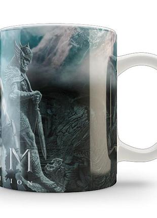 Кружка geekland скайрім довакін і статуї skyrim sm 02.11
