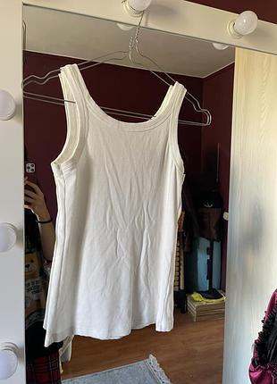 Біла майка танк топ tank top 2