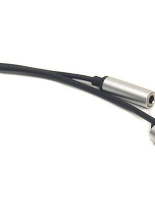Кабель-переходник powerplant lightning 2 в 1, audio 3.5 мм - lightning