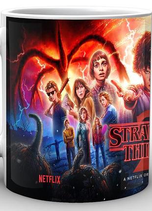 Кухоль geekland stranger things дуже дивні справи постер st.02.002.544