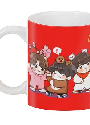 Кружка geekland bangtan boys bts жду тебя анпанман bts.02.15