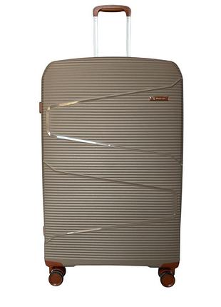 Валіза worldline airtex 293 колір шампань розмір великий l