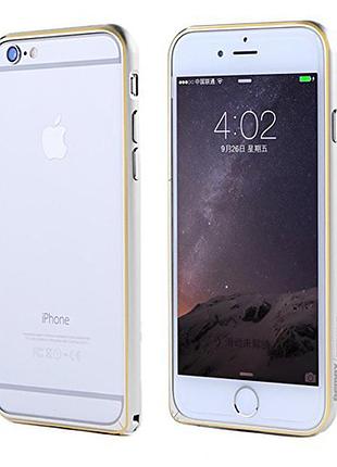 Бампер remax для iphone 6/6s halo silver 3