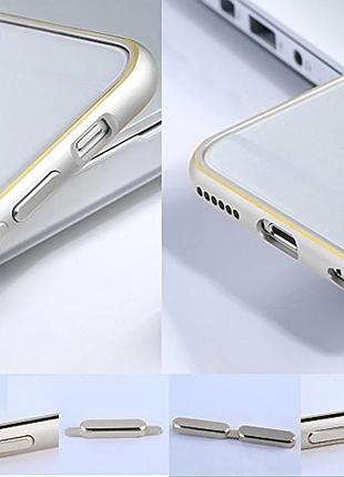 Бампер remax для iphone 6/6s halo silver 4