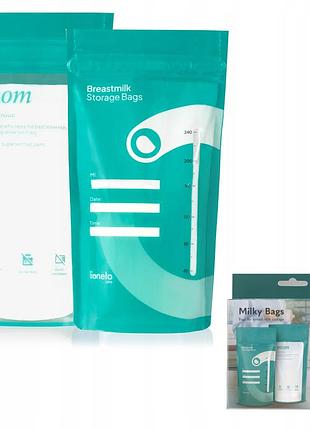 Пакети для зберігання молока lionelo milky bags, 30 шт