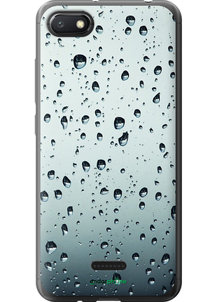 Чехол на xiaomi redmi 6a стекло в каплях "848u-1531-8094", чехол для телефона