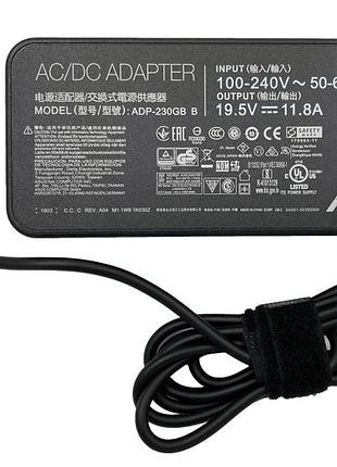 Блок живлення asus 19.5v 11.8a 230w 6.0*3.7 pin slim original prc (adp-230gb b)
