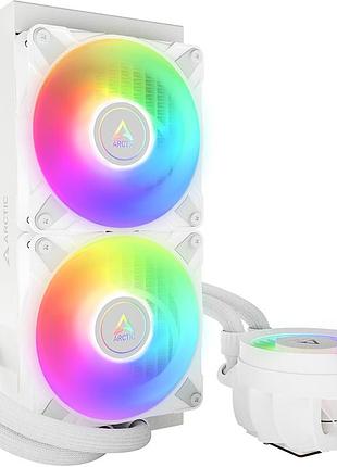 Система жидкостного охлаждения arctic liquid freezer iii 240 a-rgb (white)