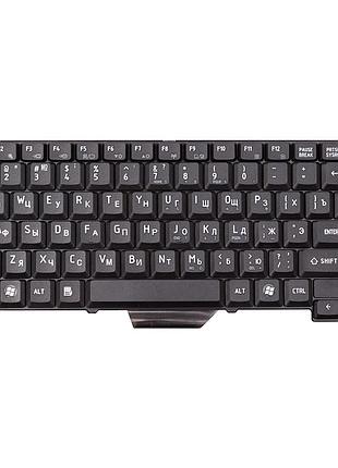 Клавиатура для ноутбука toshiba equium l40, черная