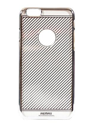 Чехол remax для iphone 6/6s shadow pc silver