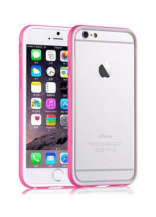 Бампер vouni для iphone 6/6s air rose pink