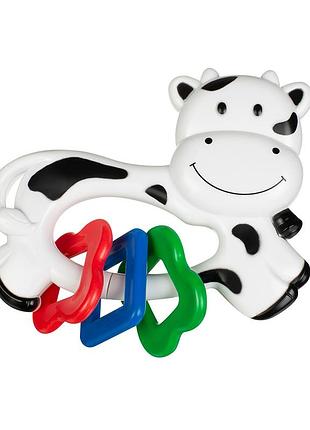 Погремушка коровка akuku a0679
