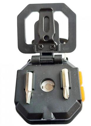 Фонарь multifunctional ll-201-cob ultra (white+yellow+red), multitool, li-ion аккум., зажигалка, магнит, карабин, отвертка 3