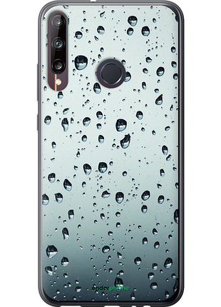 Чехол на huawei p40 lite e стекло в каплях "848u-1875-8094", чехол для телефона