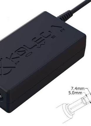 Блок живлення до ноутбука hp 18.5v 3.5a 65w 7.4x5.0mm (+pin) (kolega-power (a++)) 24 міс.гар.