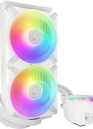 Система жидкостного охлаждения arctic liquid freezer iii 280 a-rgb (white)