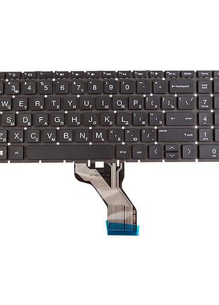 Клавиатура для ноутбука hp 255 g8 15-da черная, без фрейма