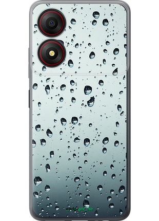 Чехол на zte blade a34 стекло в каплях "848u-3989-8094"