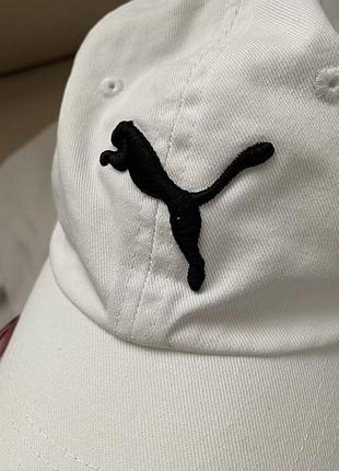 Кепка біла puma 6
