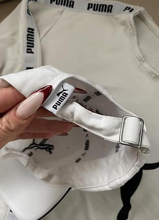 Кепка біла puma 5