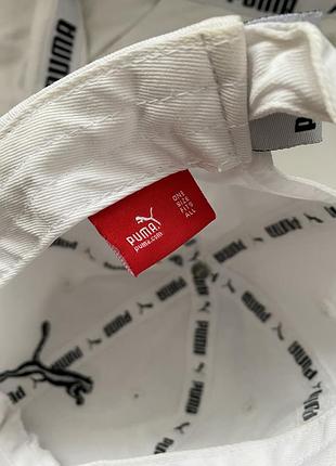 Кепка біла puma 4