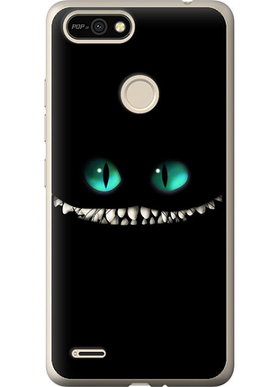 Чехол на tecno pop 2f b1f чеширский кот "689u-2391-851"