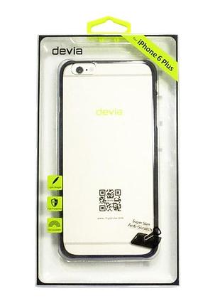 Чехол devia для iphone 6/6s glimmer gun black 4