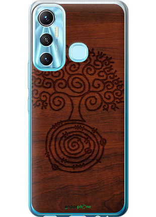 Чохол на infinix hot 11 візерунок дерева "4119u-2762-8094", чохол для телефона