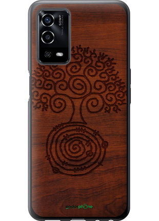 Чохол на oppo a55 візерунок дерева "4119u-2273-8094"