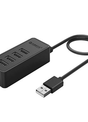 Usb-хаб orico usb 2.0 4 порти (w5p-u2-030-bk-pro)