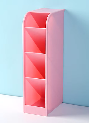 Органайзер настільний для канцелярії ручок і маркерів, органайзер для дрібниць, у кольорі рожевий