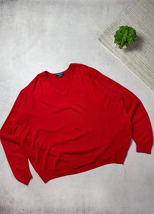 Преміальний светр пуловер джемпер fred perry оригінал xxl/xxxl vintage